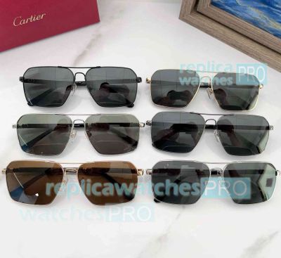 Best Quality New Cartier CT0533S Pilot Polarized Sunglasses for Sale 